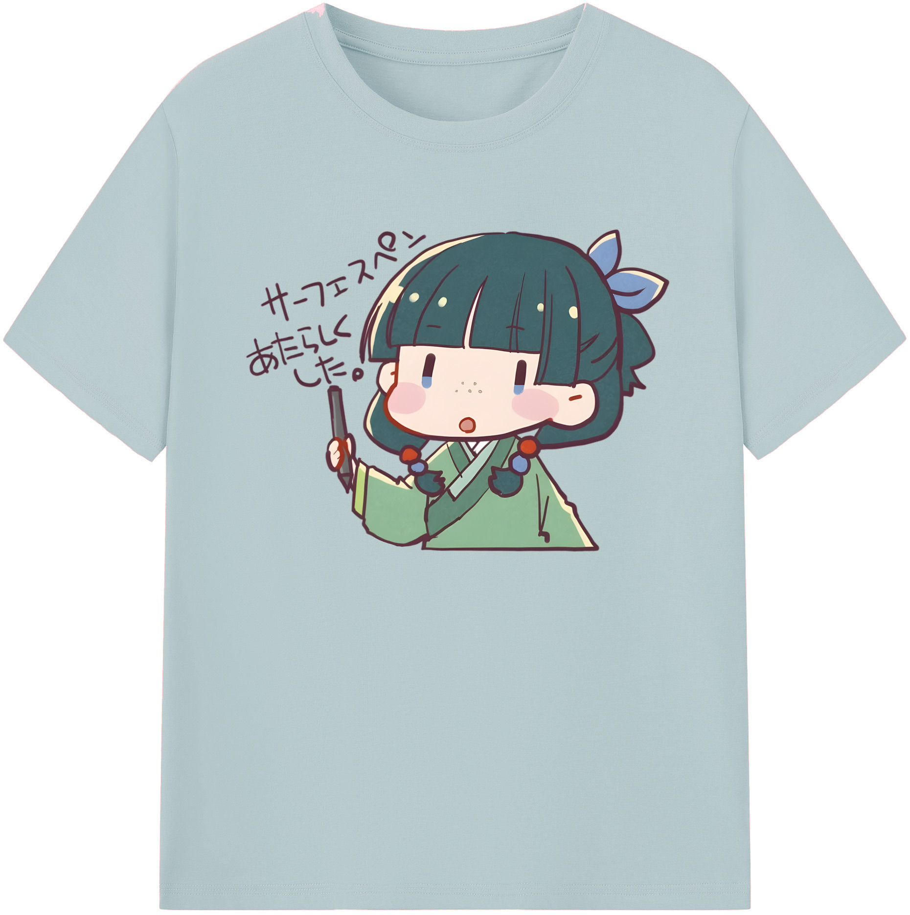 （画像用） 薬屋のひとりごと The Apothecary Diaries 綿100％半袖Tシャツ（フロントプリント）